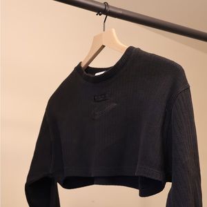 Nike cropped sweater